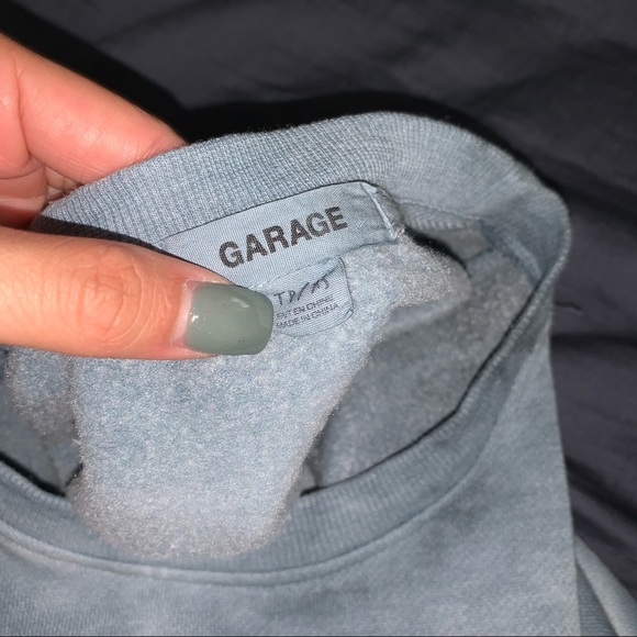 Garage Stassie Cropped Sweatshirt - Picture 4 of 9